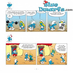 Smurf comic book - Die Schlümpfe - Schlumpfereien 05 Kurzgeschichten und Cartoon-Strips - German language