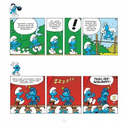 Smurf comic book - Die Schlümpfe - Schlumpfereien 06 Kurzgeschichten und Cartoon-Strips - German language