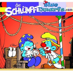 Smurf comic book - Die Schlümpfe - Schlumpfereien 10 Kurzgeschichten und Cartoon-Strips - German language