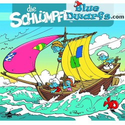 Smurf comic book - Die Schlümpfe - Schlumpfereien 09 Kurzgeschichten und Cartoon-Strips - German language