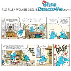 Smurf comic book - Die Schlümpfe - Schlumpfereien 08 Kurzgeschichten und Cartoon-Strips - German language