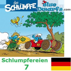 Bande dessinée- Die Schlümpfe - Schlumpfereien 07 Kurzgeschichten und Cartoon-Strips - Hardcover Allemand