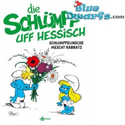 Smurfen stripboek - Die Schlümpfe Mundart 4 - Die Schlümpp uff Hessisch - Hardcover Duits