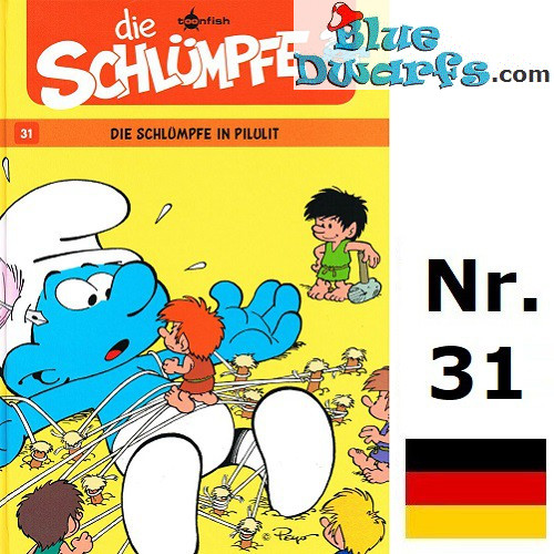 Smurf comic book - Die Schlümpfe 31 - Die Schlümpfe auf Pilulit - German language