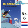 Bande dessinée Néerlandais - les Schtroumpfs - De Ruimtesmurf - Nr 6