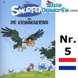 Bande dessinée Néerlandais - les Schtroumpfs - De Smurfen en de Krwakakrwa - Nr 5