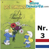 Comic book - Dutch language - De Smurfen - De Smurfin - Nr 3