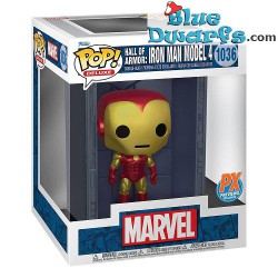 Funko Pop! Marvel -  Hall of Armor Model 4 Iron Man - PX Previews Exclusive - Nr. 1036