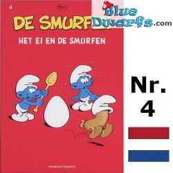 Comic book - Dutch language - De Smurfen - Het ei en de smurfen - Nr 4