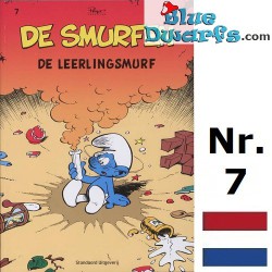 Bande dessinée Néerlandais - les Schtroumpf  - De Smurfen - De Leerlingsmurf - Nr. 7