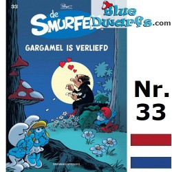 Comic book - Dutch language - De Smurfen - Gargamel is Verliefd - Nr. 33