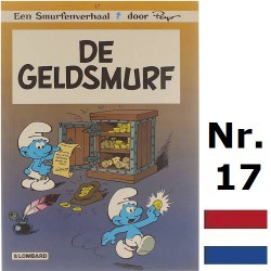 Comic book - Dutch language - De Smurfen - Le Lombard - De geldsmurf - NR. 17