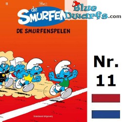 Comic book - Dutch language - De Smurfen - De Olympische smurfen - Nr. 11