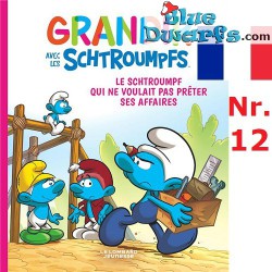 Comic Buch  "Les schtroumpfs - Grandir Avec Les schtroumpfs - Nr. 12 - Softcover und Französisch