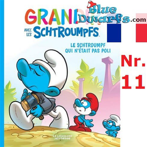 Smurf comic book - Grandir Avec Les schtroumpfs - Nr. 11 - Softcover - French language