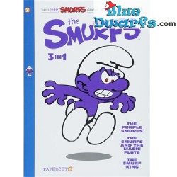 Comic die Schlümpfe - Englische Sprache - Die Schlümpfe - The Smurfs graphic Novels in 1 By Peyo - 3 in 1 - Softcover - Nr.1