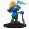 Complete Smurfen kunsthars set - Blue Resin 2023 - Serie 2 - 5 smurfen beeldjes - 11 cm