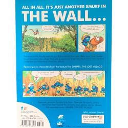 Stripboek van de Smurfen - Engelstalig - The village behind the wall - Softcover