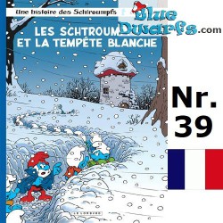 Bande dessinée - Les Schtroumpfs et la tempête blanche - Hardcover français - Nr. 39