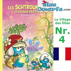 Smurf comic book - Les Schtroumpfs et le Village des Filles - Un nouveau départ -Hardcover French language - Nr. 4