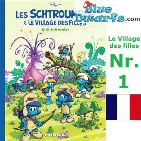 Cómic Los Pitufos - Les Schtroumpfs et le Village des Filles - La forêt interdite - Hardcover Francés - Nr.1