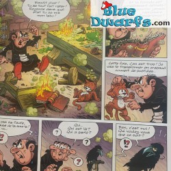 Smurf comic book - Les Schtroumpfs et le Village des Filles - Le corbeau -Hardcover French language - Nr.3
