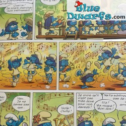 Smurf comic book - Les Schtroumpfs et le Village des Filles - La forêt interdite -Hardcover French language - Nr. 1
