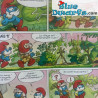 Smurf comic book - Les Schtroumpfs et le Village des Filles - Un nouveau départ -Hardcover French language - Nr. 4