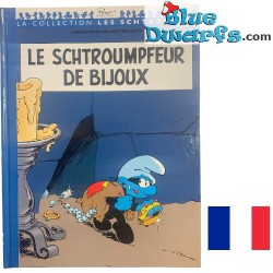 Smurf comic book - Les Schtroumpfs - Le schtroumpfeur de bijoux - Hardcover French language - Nr. 14