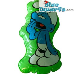 Smurf inflatable figurine - Lazy Smurf - 17cm