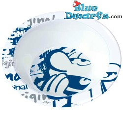 5 x smurf bowl (plastic)