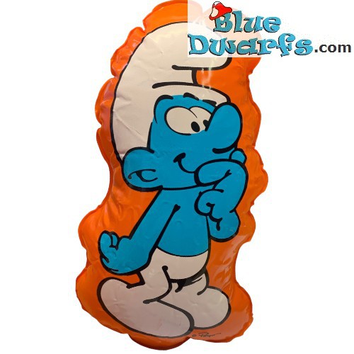 Smurf inflatable figurine - Normal smurf  - 17cm