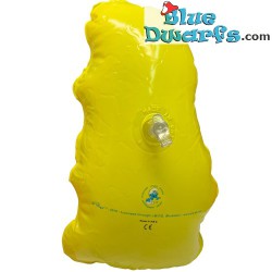 Smurf inflatable figurine - Handy smurf  - 17cm