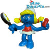 40238: Keuken Smurfin - Schtroumpf seulement - Achter het fornuis - Losse Supersmurf - Schleich - 5,5cm