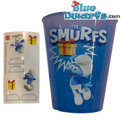 Smurf cup - plastic- Jokey smurf - Nr 17 - Burger King - 2022