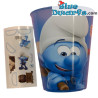 Schtroumpf coupe - Bricoleur Schtroumpf - Tasse en plastique - Nr 13 - Burger King - 2022