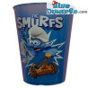 Smurf cup - plastic- Brainy Smurf - Nr 21 - Burger King - 2022