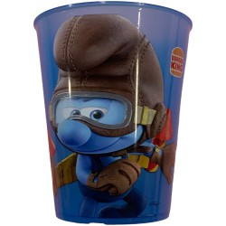 Smurf cup - Plastic- Jetpack Smurf - Nr 23 - Burger King - 2022