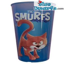 Los pitufos - Azrael - Vaso - plastico - Nr 27 - Burger King - 2022