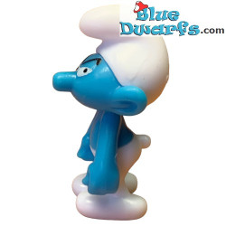 Puffo Arrabbiato - Figurina - I Puffi  Zaini - 2022 - 4cm