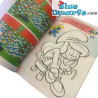 Livre de coloriage Schtroumpf avec autocollants - schtroumfpette princesse - Στρουμφάκια  - 28x21cm