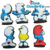 Set de Gioco - 6 Puffi - 2021 - 4 cm