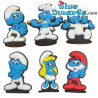 Set de Gioco - 6 Puffi - 2021 - 4 cm