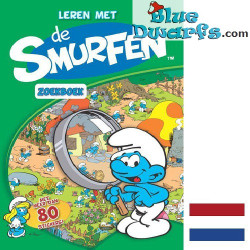 Cómic Los Pitufos "Busca y encuentra el pitufo" Softcover - con 80 pegatinas