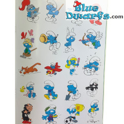 Comico I puffi:  "Puffo dove sei" Softcover olandese - con 80 adesivi