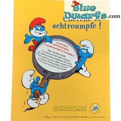 Smurf book - Spot the Brainy smurf - Les schtroumpfs - Où se schtroumpfe - French language