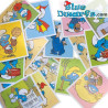 5x smurfen sticker - 2008 - Panini  6,5 x 5cm