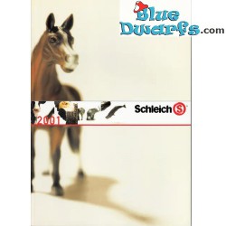 Catalogue de la collection des schtroumpfs et Schleich - 2001 - 10x14,5 cm