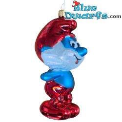 Christmas papa Smurf ornament +/- 13cm (Smurf Experience exclusive)