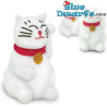Mini Waving Cat - 10 pieces - good luck mini figurines - 2 cm